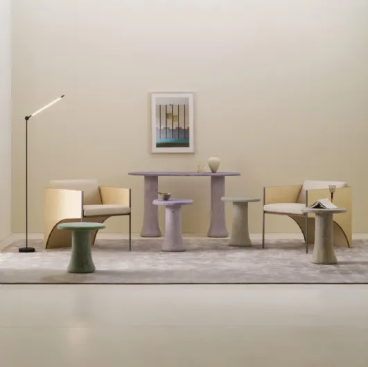 Babar entrance hall by Glas Italia.