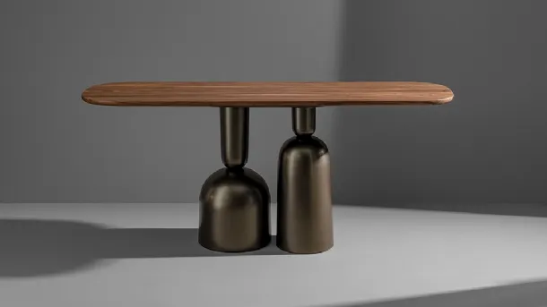 Mobile entrance Cop Console in Wood by Bonaldo