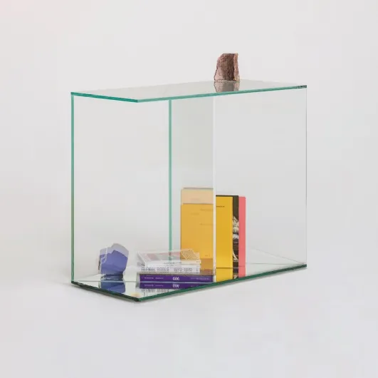 Double entrance door by Glas Italia