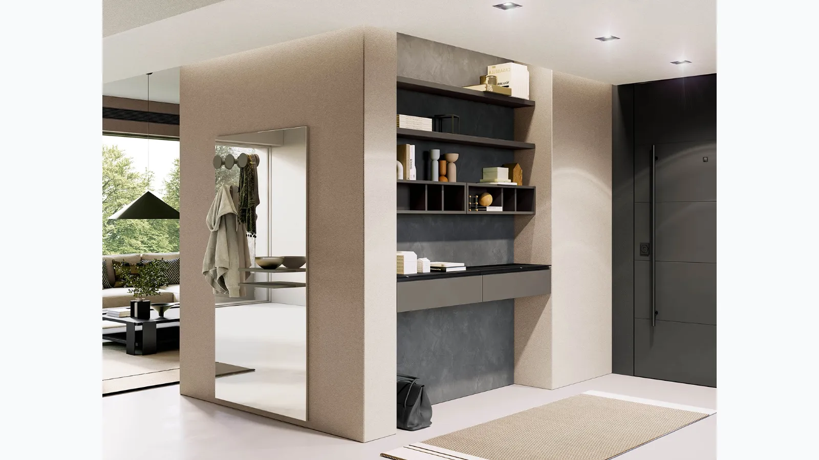 Mobile entrance Gola Up composition 4 by Birex