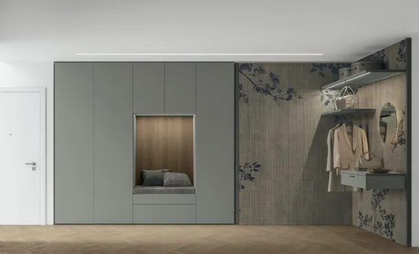 Mobile entrance Logic Plus UNIT 05 by Tomasella