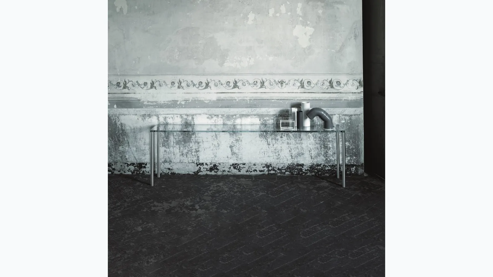 Metal entrance Glass Mobile Italy