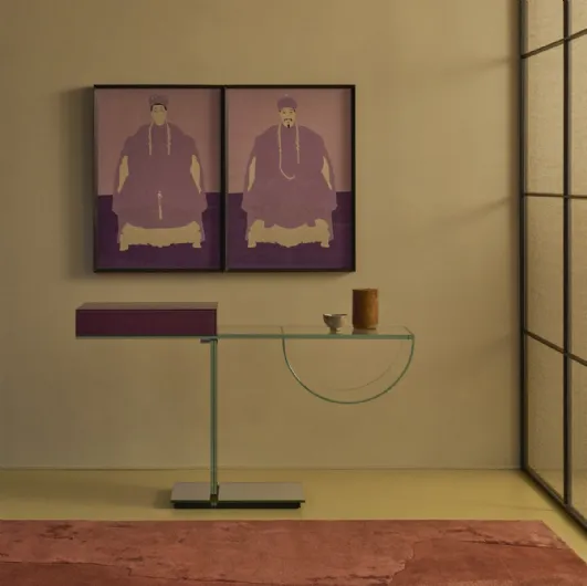 Mobile entrance Ollie Console by Glas Italia