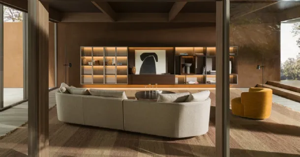 Suspended Wall Unit 505 UP SYSTEM by Molteni & C.
