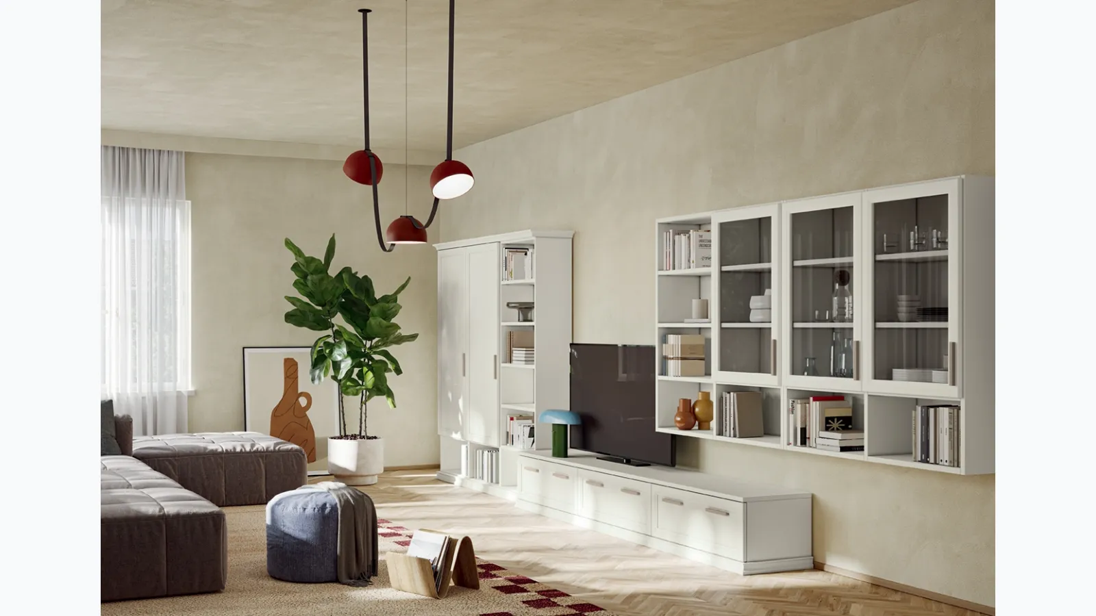 Arcadia AS003 wall unit by Colombini Casa.