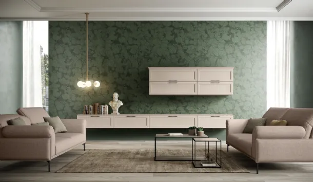 Wall unit Arcadia AS005 by Colombini Casa