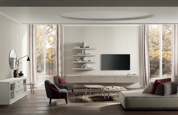 Arcadia AS009 wall unit by Colombini Casa