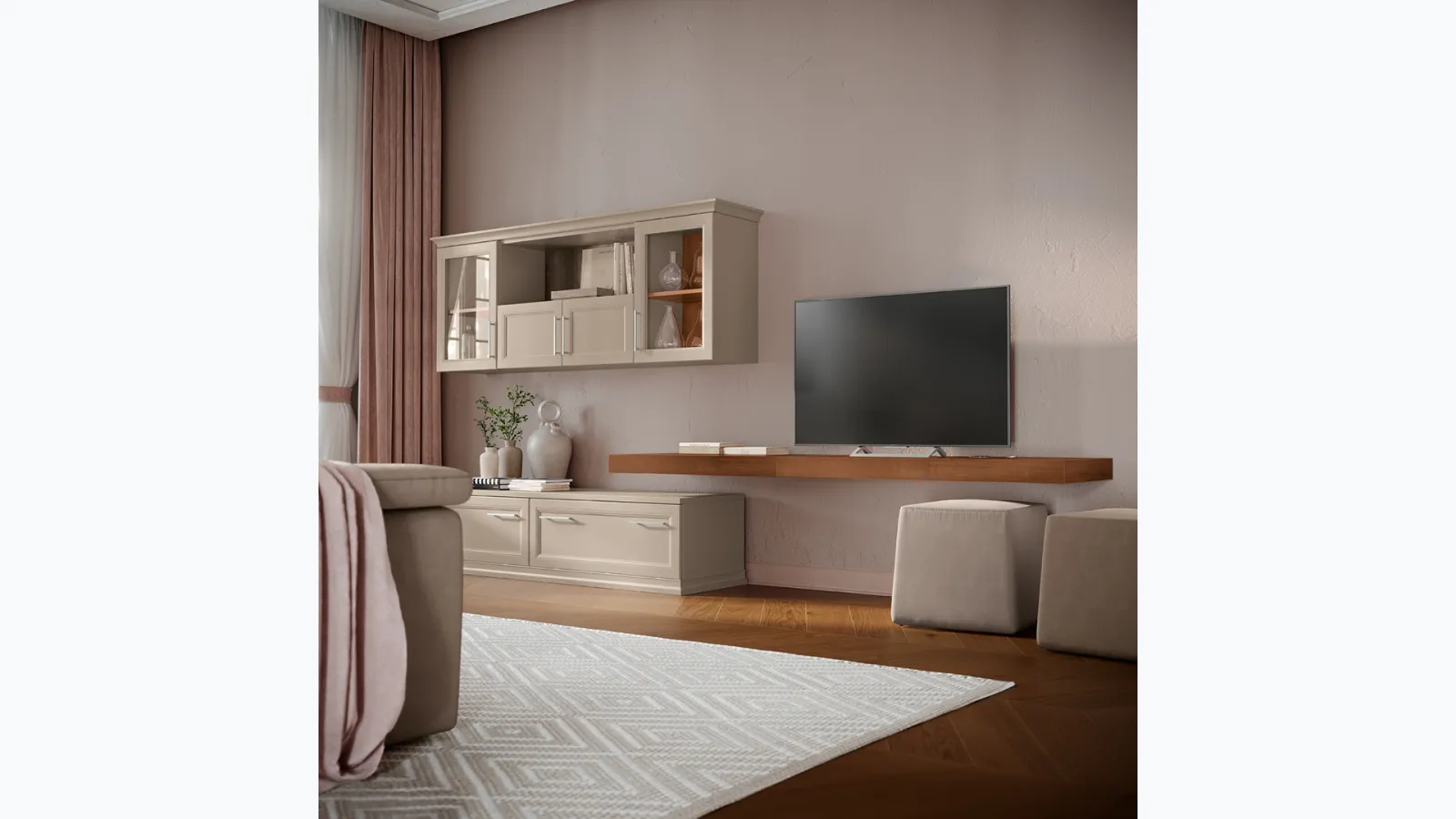 Arcadia AS011 wall unit by Colombini Casa