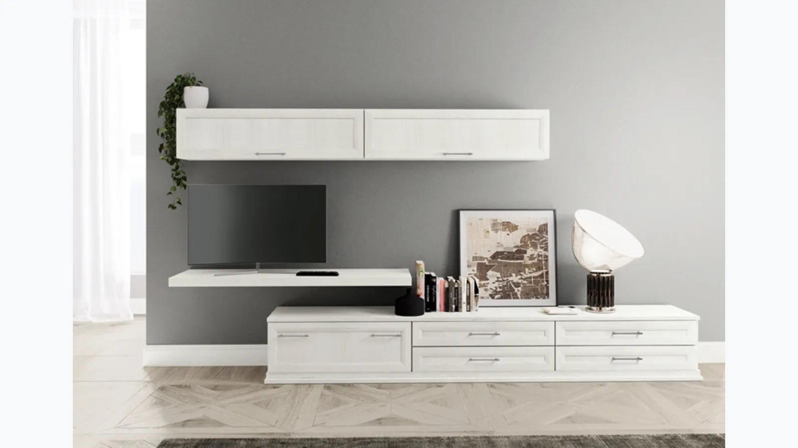 Wall Unit Arcadia AS020 by Colombini Casa