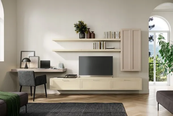 Arcadia L004 Wall Unit by Colombini Casa.