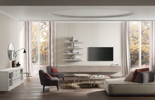 Arcadia L009 wall unit by Colombini Casa