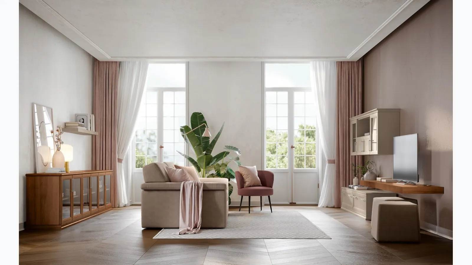 Arcadia L011 Wall Unit by Colombini Casa