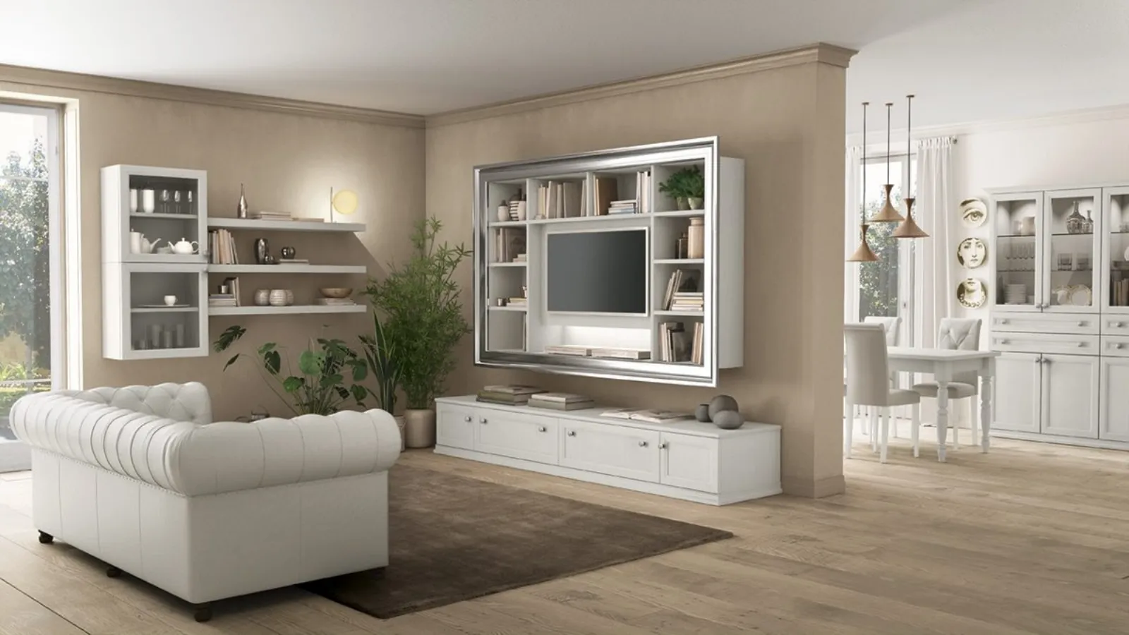 Arcadia L012 wall unit by Colombini Casa