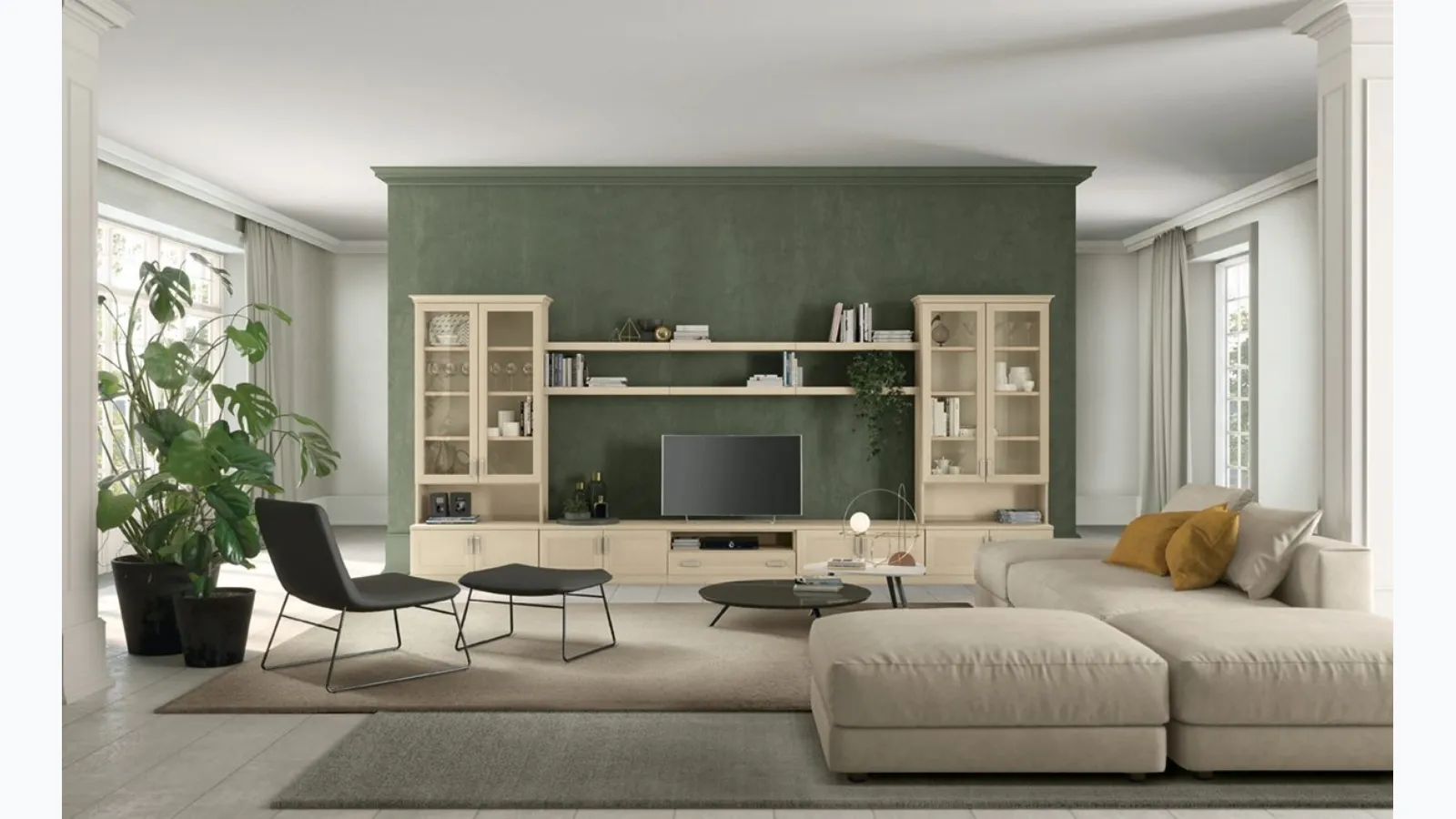 Arcadia L018 Wall Unit by Colombini Casa