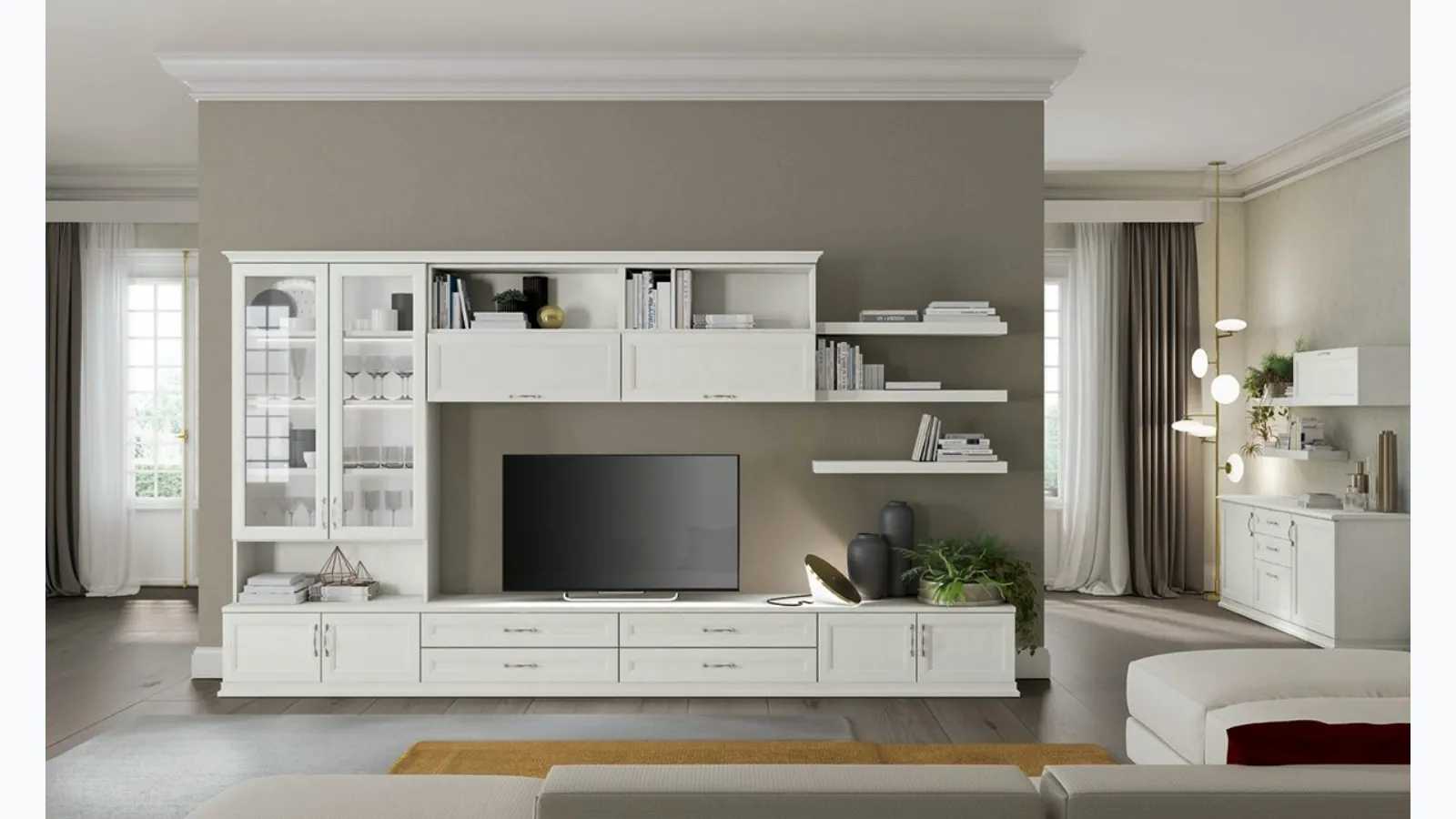 Arcadia L022 wall unit by Colombini Casa.