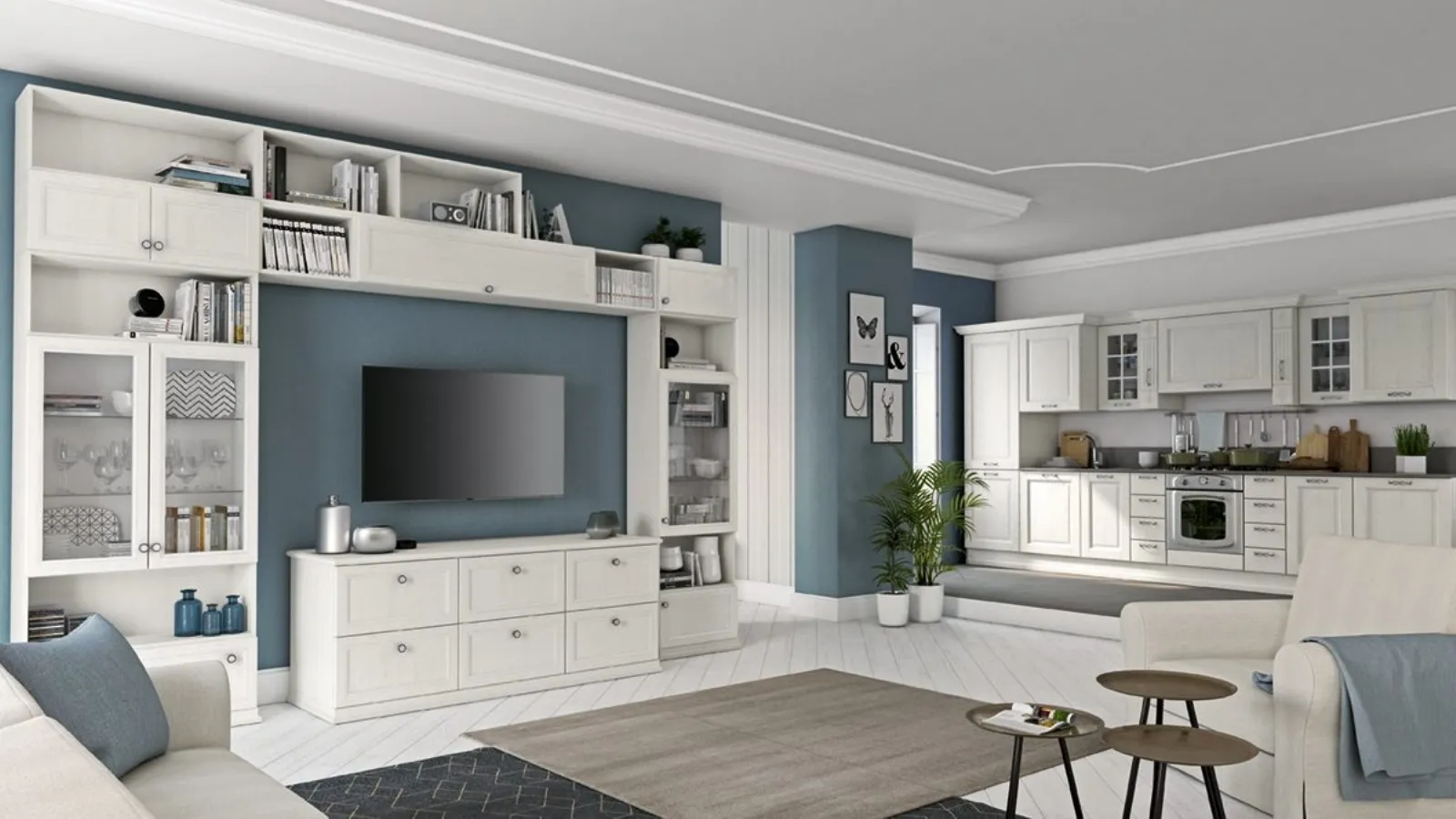Arcadia L026 Wall Unit by Colombini Casa