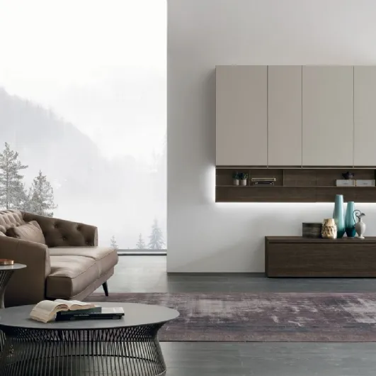 Atlas UNIT AT112 matte textured sand wall unit by Tomasella