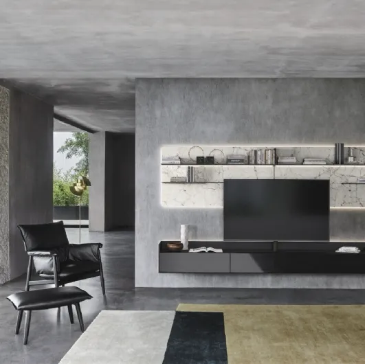 Wall Unit Cabaret One 01 by Sangiacomo