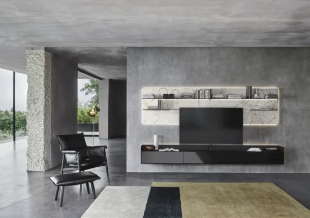Wall Unit Cabaret One 01 by Sangiacomo