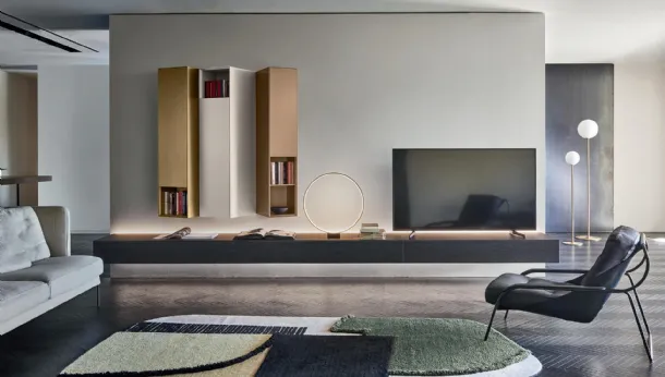 Domino 01 wall system by Sangiacomo.