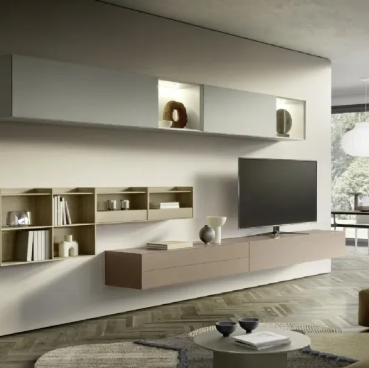 Wall unit Domino 03 by Sangiacomo