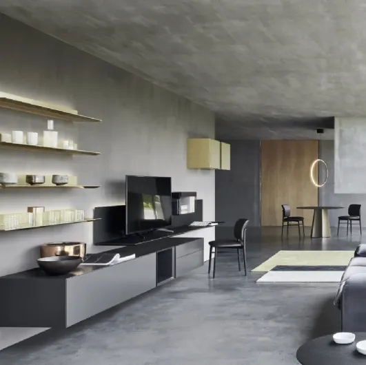 Wall unit Domino-06 by Sangiacomo