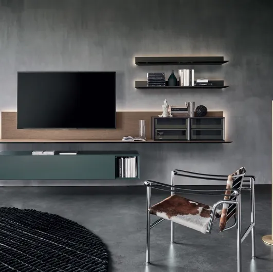 Wall unit Domino 07 by Sangiacomo