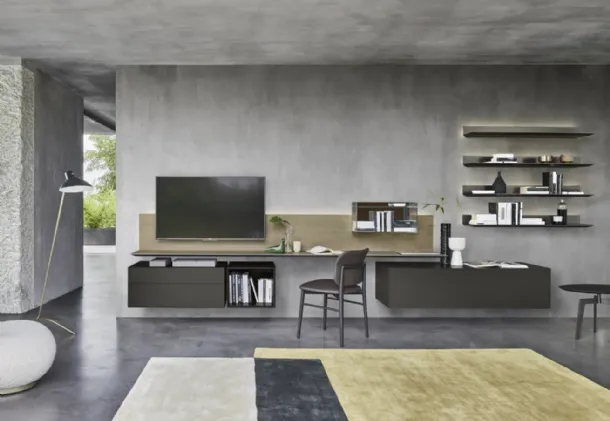 Wall Unit Domino-07 by Sangiacomo.