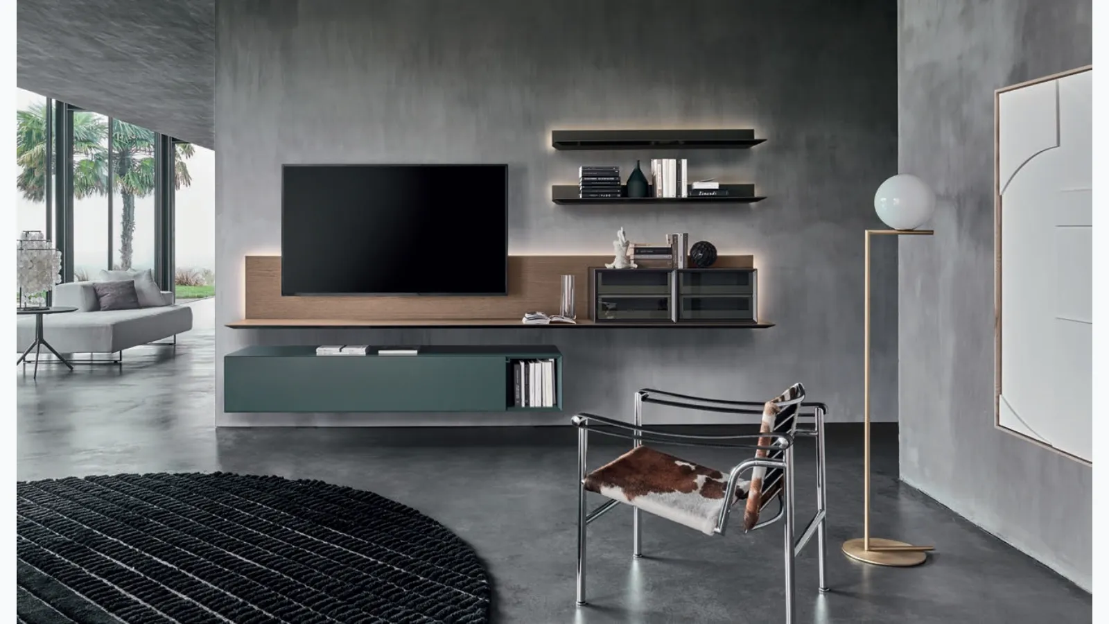 Wall unit Domino 07 by Sangiacomo