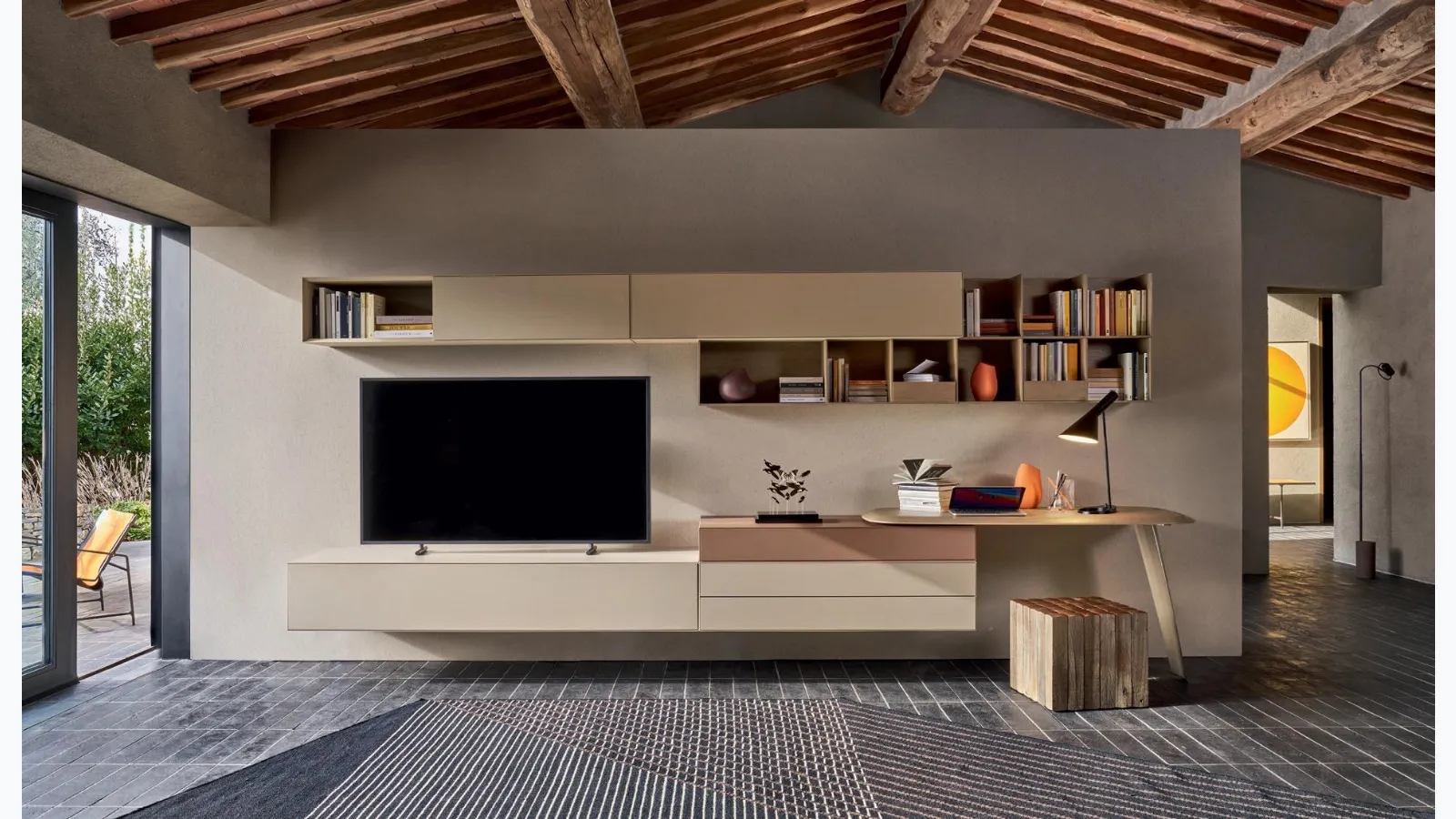 Sangiacomo's Domino 08 wall unit.