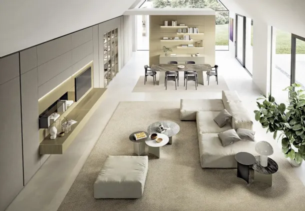 Domino Boiserie 02 Wall Unit by Sangiacomo.