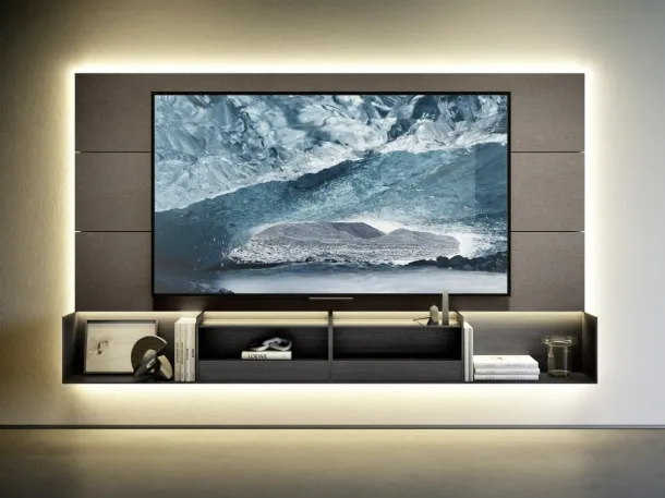 Domino Boiserie 07 wall unit by Sangiacomo