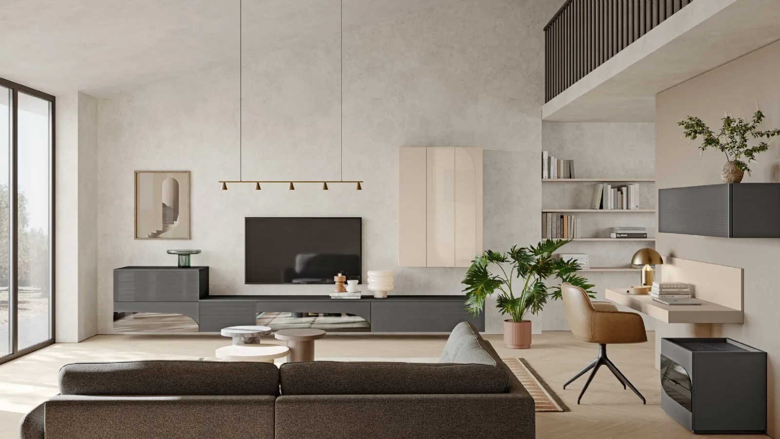 Eclectic Wall Unit EG001 by Colombini Casa