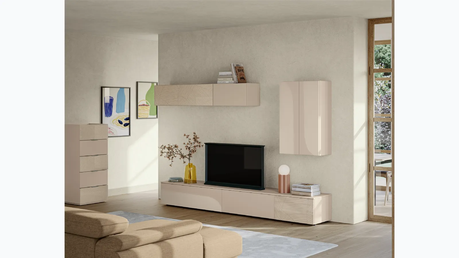 Colombini Casa's Eclectic Wall Unit EG003