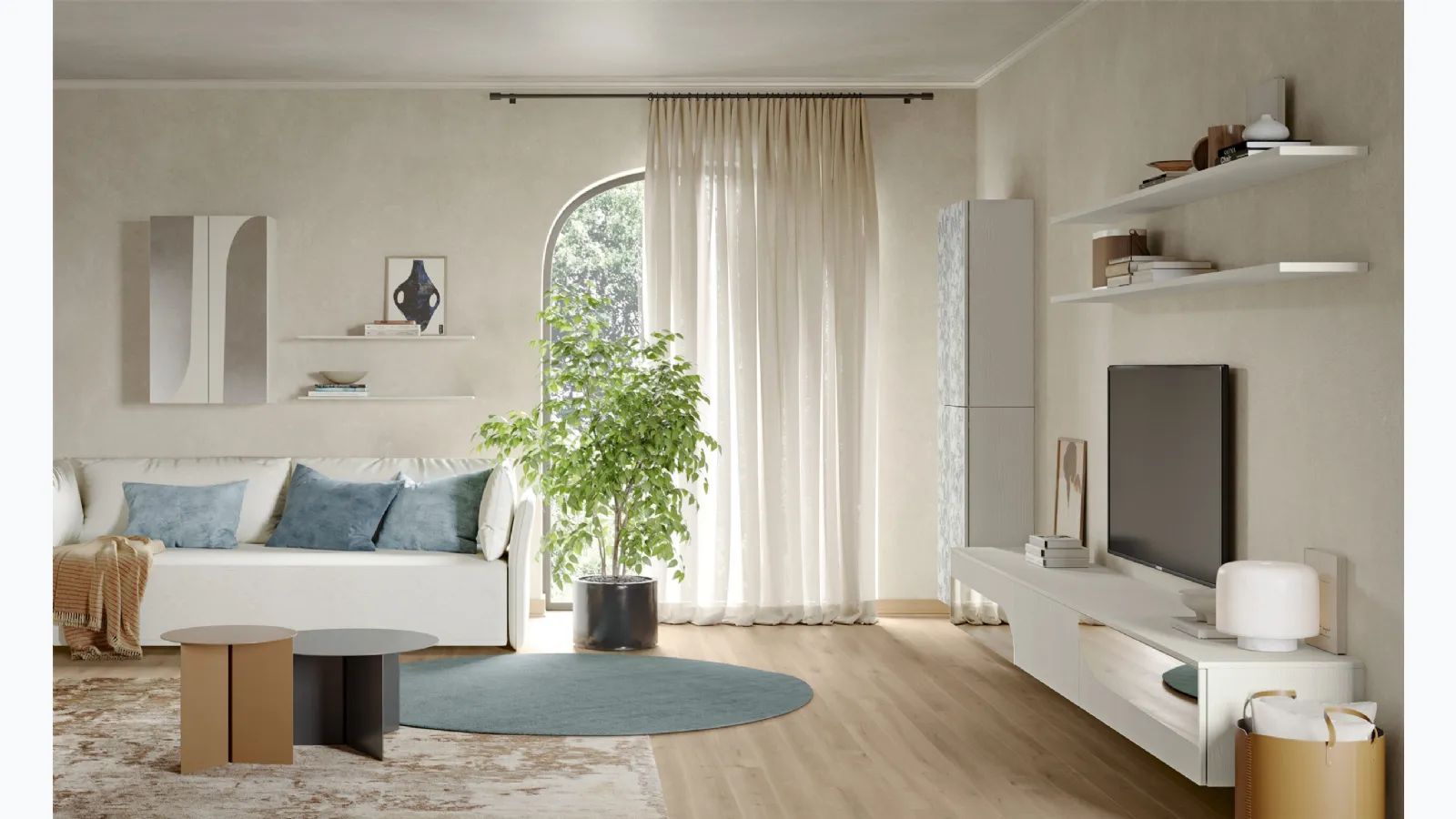 Eclectic Wall Unit EG004 by Colombini Casa