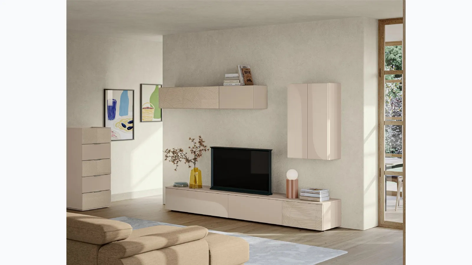 Eclectic Wall Unit EN07 by Colombini Casa