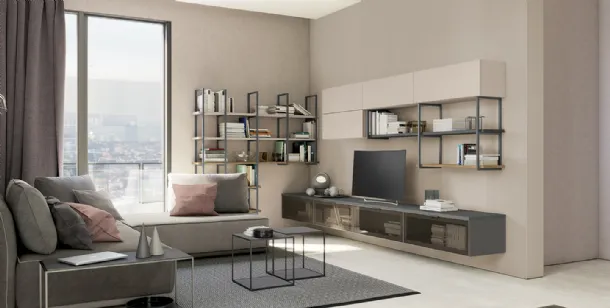 Golf Contract A03 wall unit by Colombini Casa