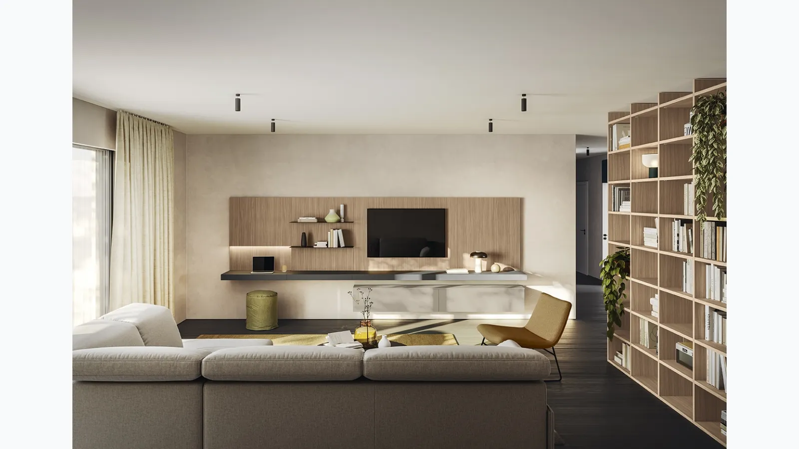 Golf Contract A102 Wall Unit by Colombini Casa