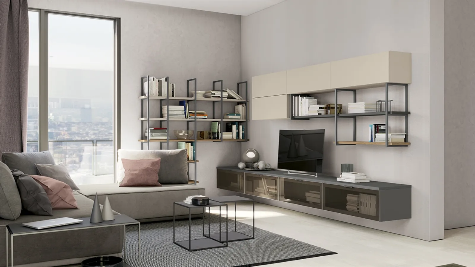 Golf Contract A104 Wall Unit by Colombini Casa
