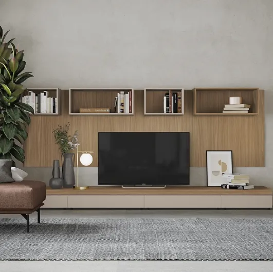 Golf Contract R02 wall unit by Colombini Casa.