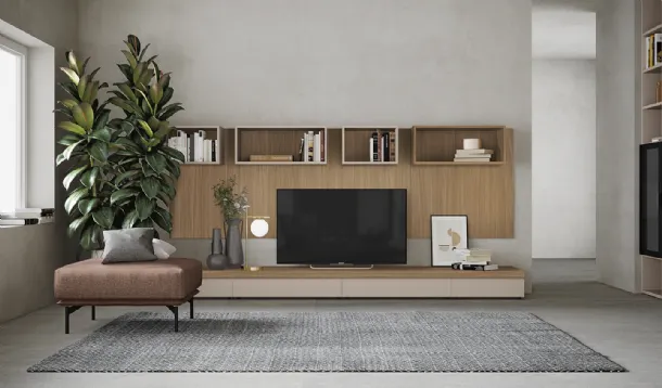 Golf Contract R02 wall unit by Colombini Casa.