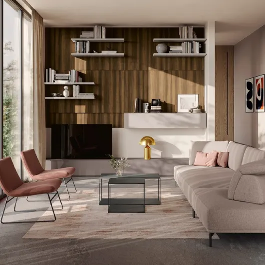Golf L07 wall unit by Colombini Casa.