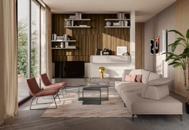 Golf L07 wall unit by Colombini Casa.