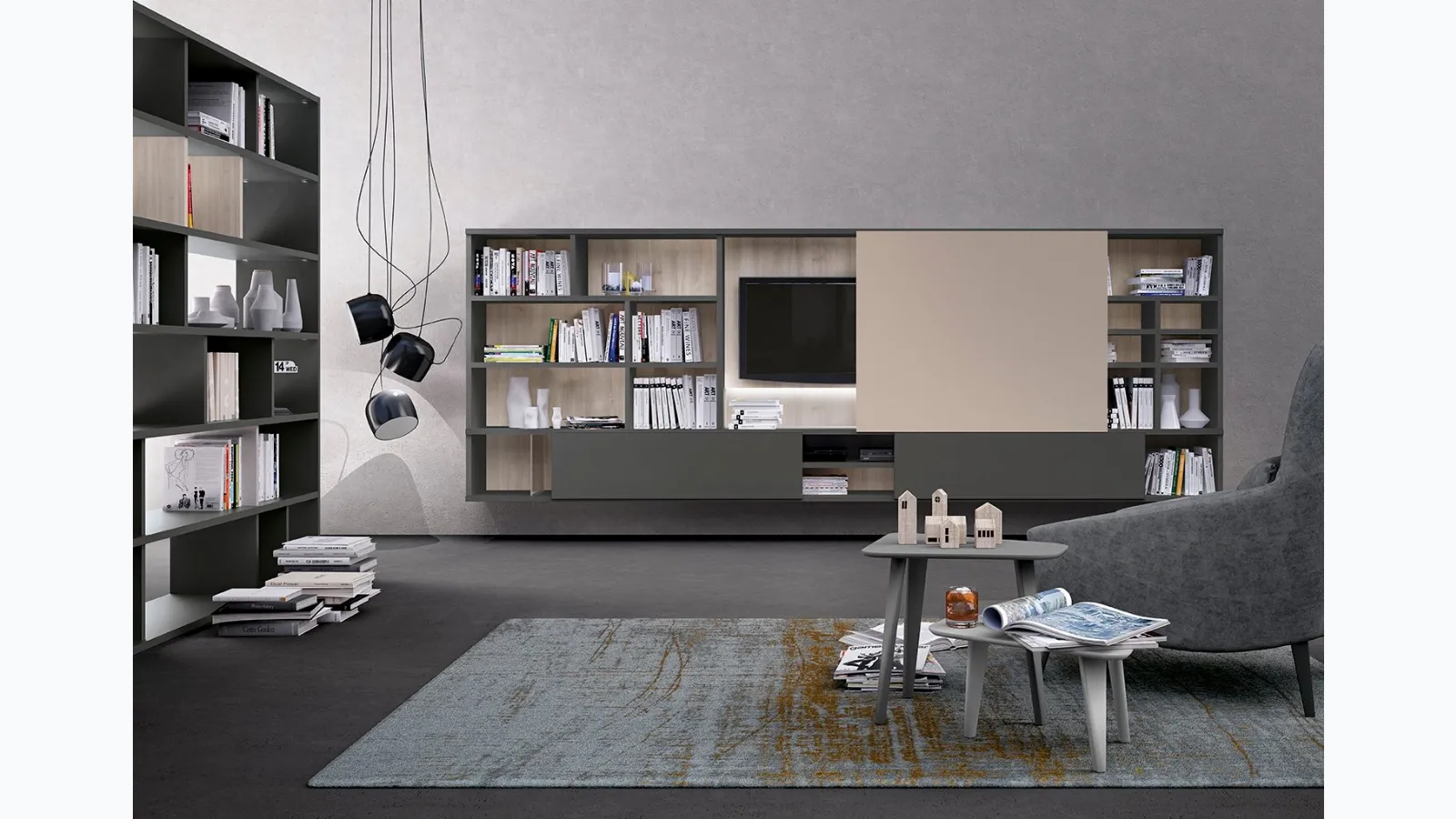 Golf L24 Wall Unit by Colombini Casa