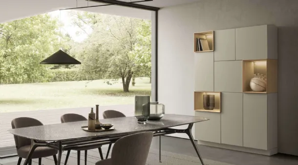 I-ModulART 02 wall unit by Presotto