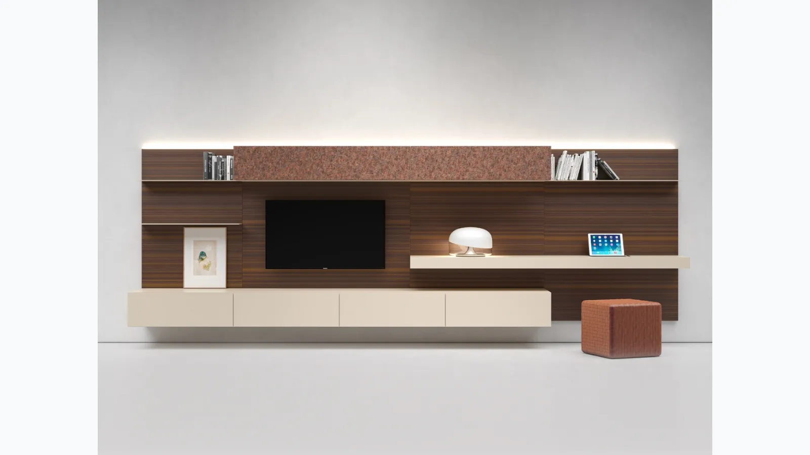 Presotto's I-ModulART G wall unit.