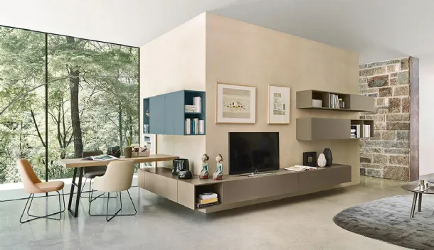 Lampo 003 wall unit by Sangiacomo.