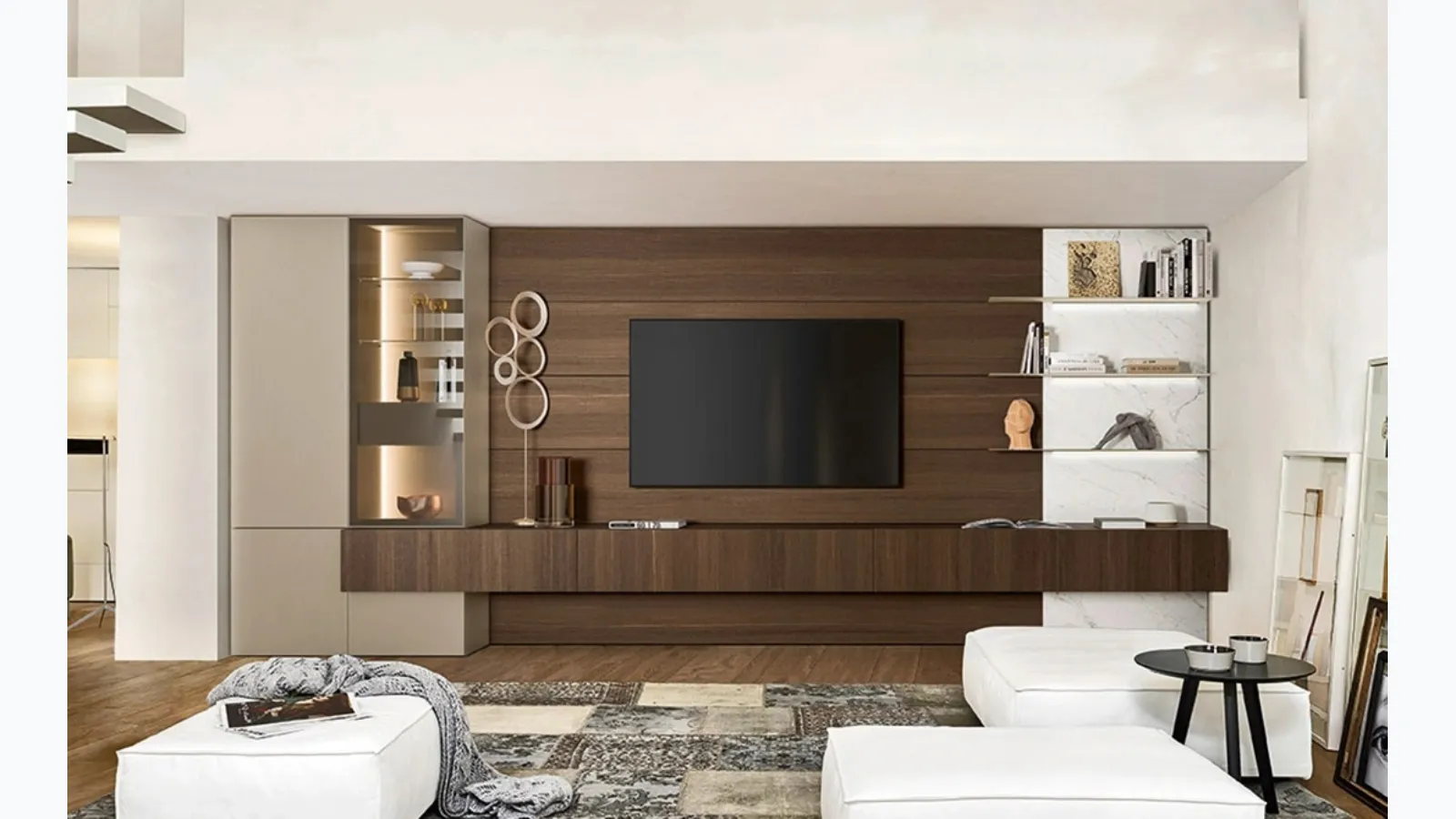 Lampo 004 Wall Unit by Sangiacomo