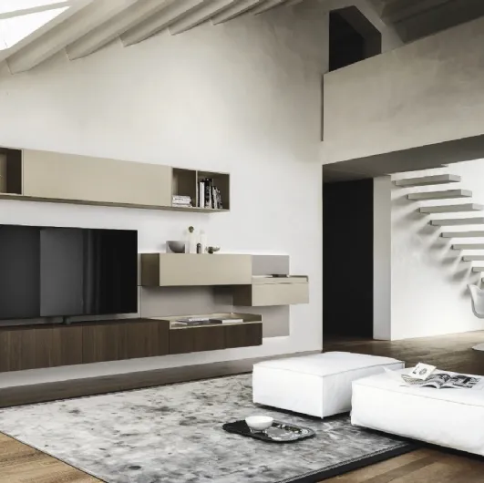 Lampo 016 Wall Unit by Sangiacomo