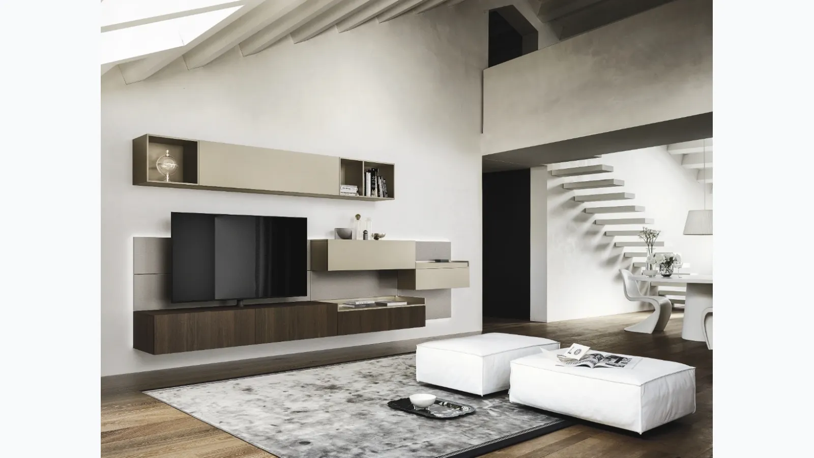 Lampo 016 Wall Unit by Sangiacomo